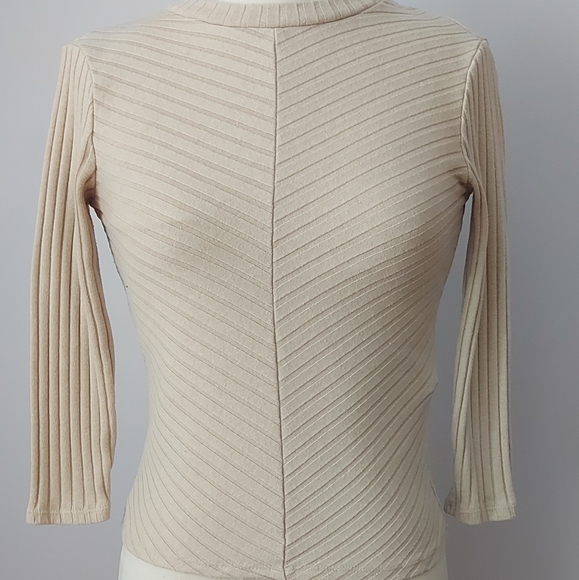 stradivarius Tops - 2/$20 - Beige knit top